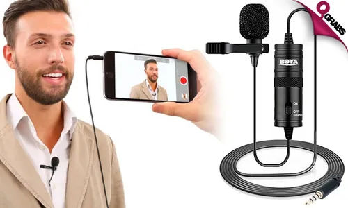 Boya Omnidirectional Lavalier Microphone!